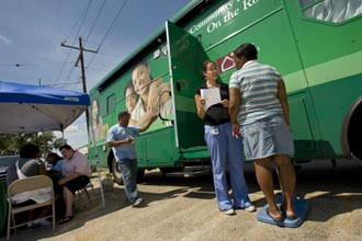 Vote in the Pepsi “Do Good for the Gulf” competition to bring a mobile medical unit to people affected by the oil spill.