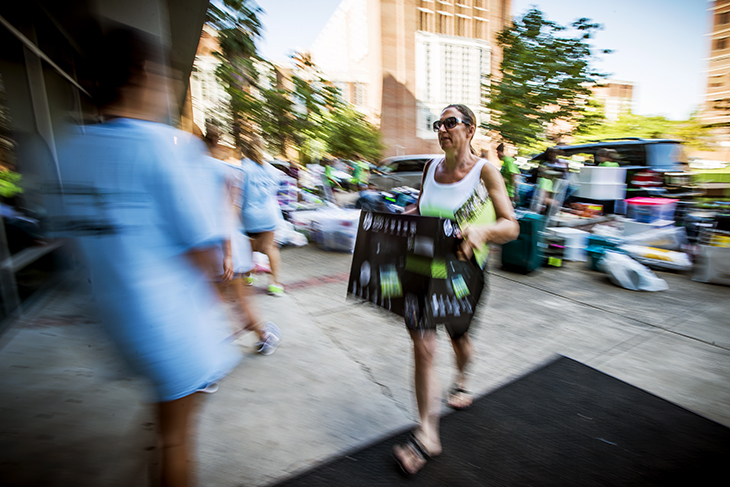 Move-in day kicks off the new academic year. 