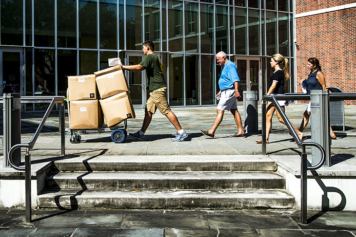 Move-in day kicks off the new academic year. 