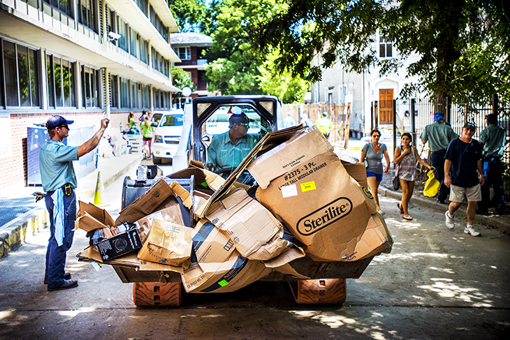 Move-in day kicks off the new academic year. 