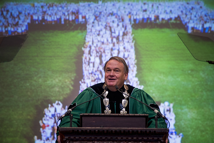 Tulane University President Mike Fitts