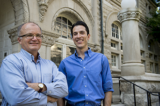 Jonathan Pritchett, left, and Alan I. Barreca Jonathan Pritchett, left, and Alan I. Barreca