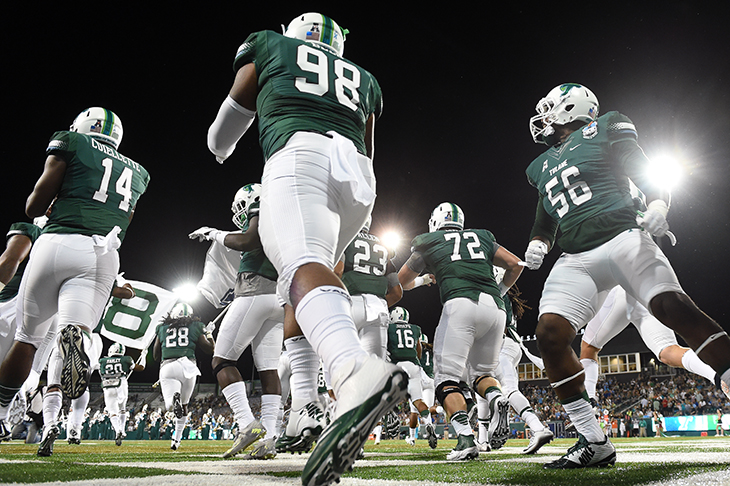 Fall means football back on the Tulane campus.