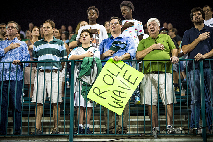 Fall means football back on the Tulane campus.