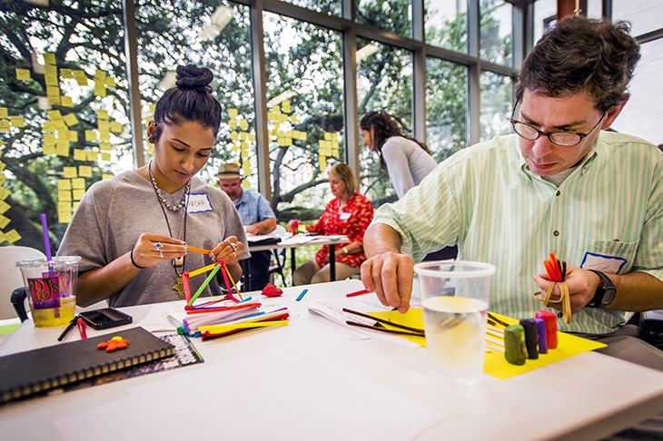 Comfort zones stretched in design thinking | Tulane University News