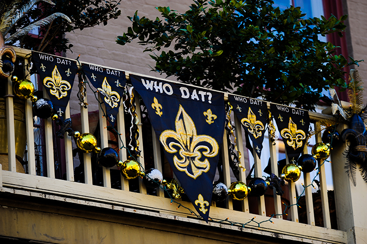 Saints game day destinations 