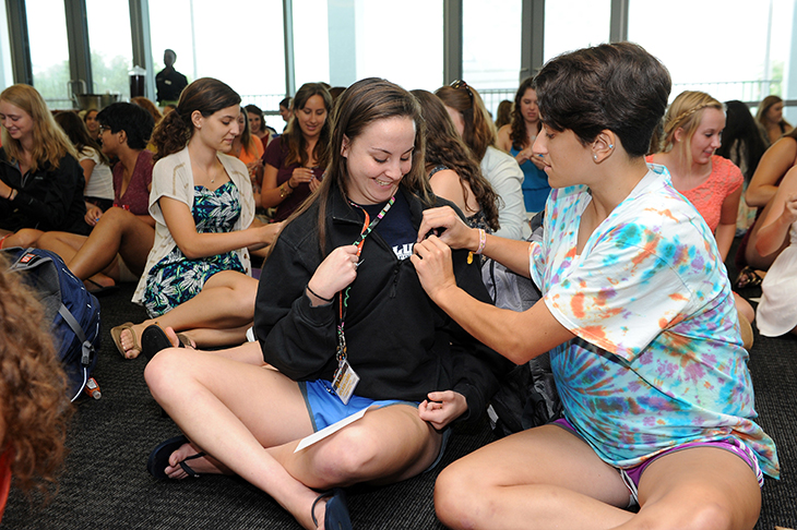 Newcomb College Institute pinning