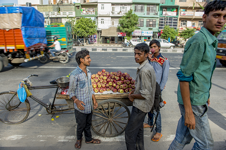 India provides social work students life lessons in daily doses.