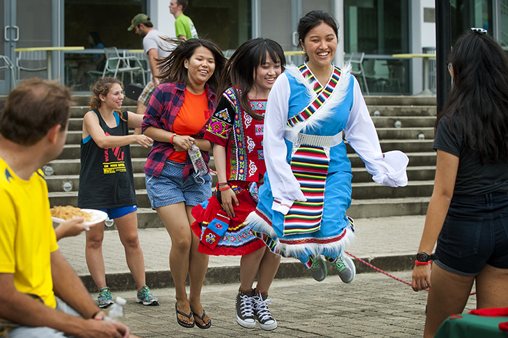 The Confucius Institute celebrates 10th anniversary. The Confucius Institute celebrates 10th anniversary.
