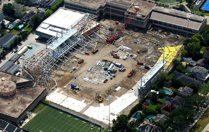 Yulman Stadium construction site