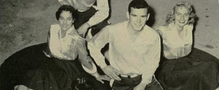 Jeron LaFargue, 1954 cheerleaders