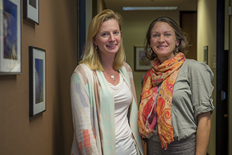 Tulane researchers Stacy Drury and Katherine Theall