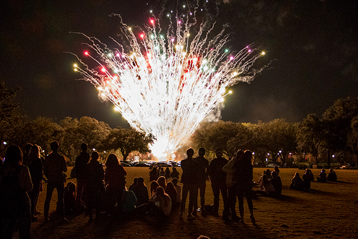 Homecoming week starts with a bang.