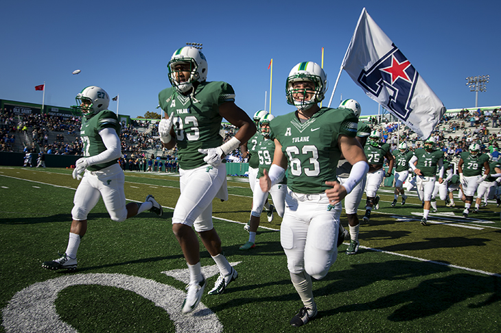 Tulane Green Wave Football Helmet Garden Yard Flag