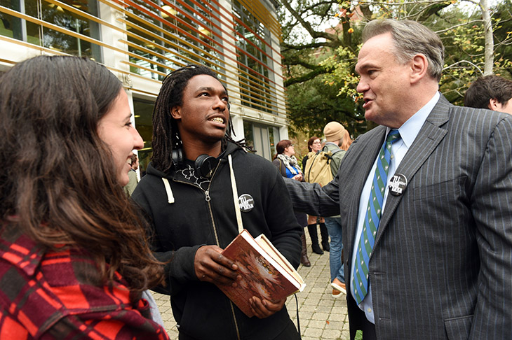 Call for Unity rally at Tulane University