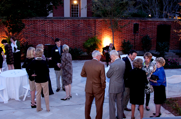Cudd patio dedication