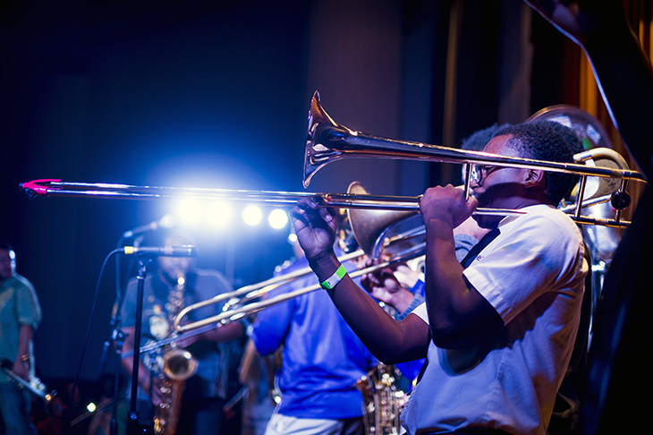 McAlister auditorium hosts a concert for the community.
