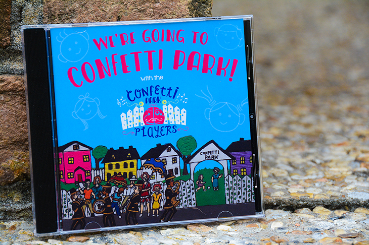 New Confetti Park CD of children&#39;s music.