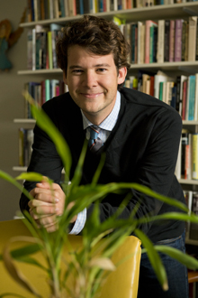 Grad student Rien Fertel