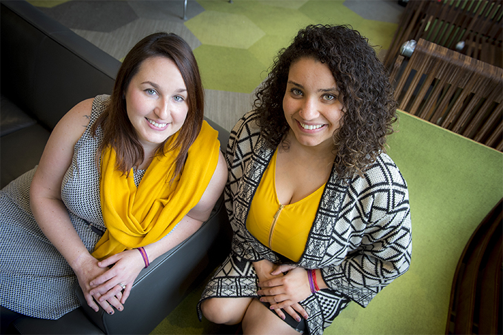 Catherine Patteson Poehling and Chenoa Moten