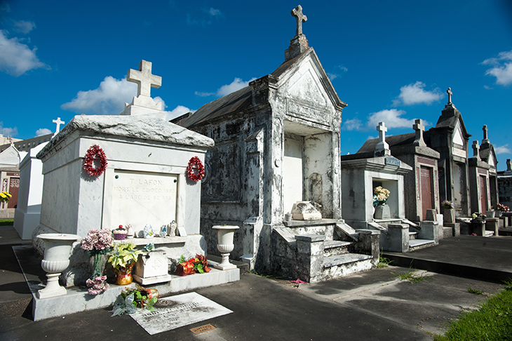 From Stories from the St. Louis Cemeteries of New Orleans by Sally Asher