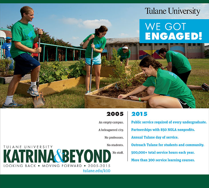 Katrina &amp; Beyond ad about public service