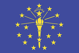 Indiana state flag