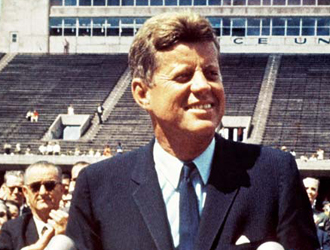 John F. Kennedy at Rice University