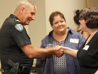 Richard Potts, Jane Parker, Kathleen Benedetto