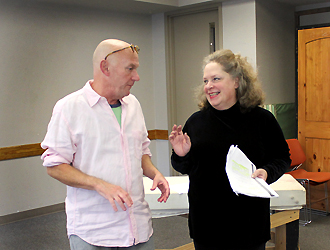 Carl Walker and Clare Moncrief