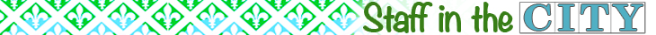 Staff in the city series banner