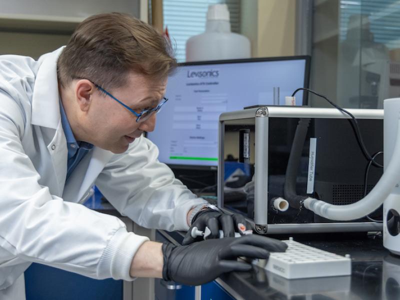 Drop of blood research