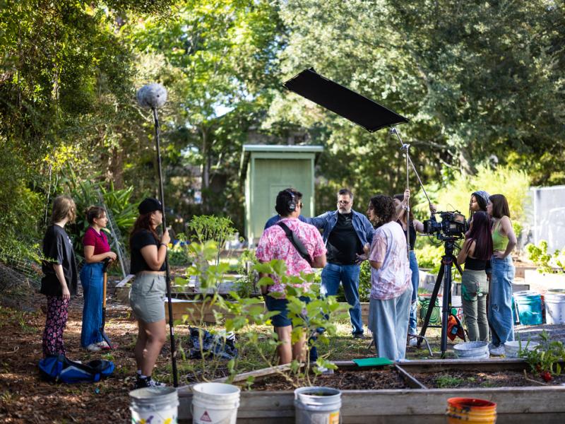 Tulanians filming