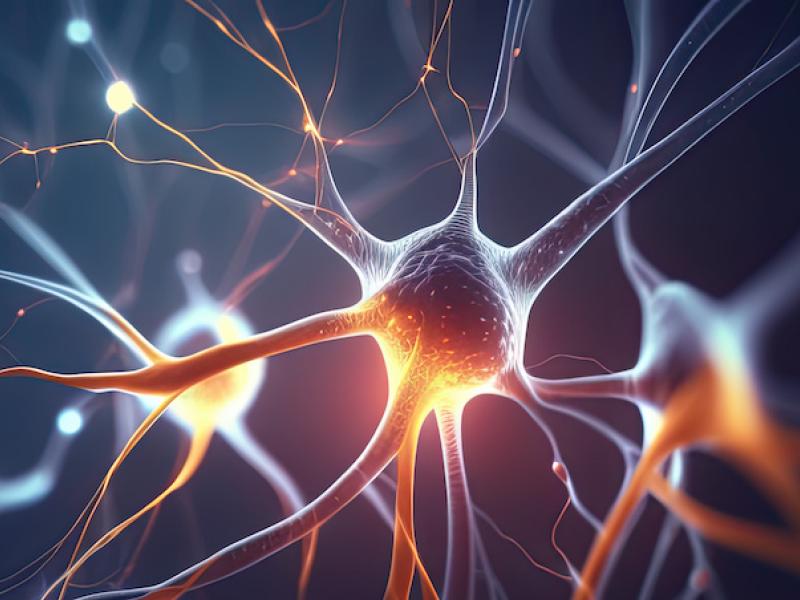 Brain neurons - Illustration