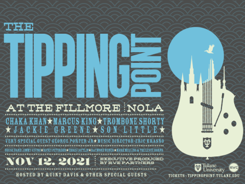 Tipping Point concert poster 2021 