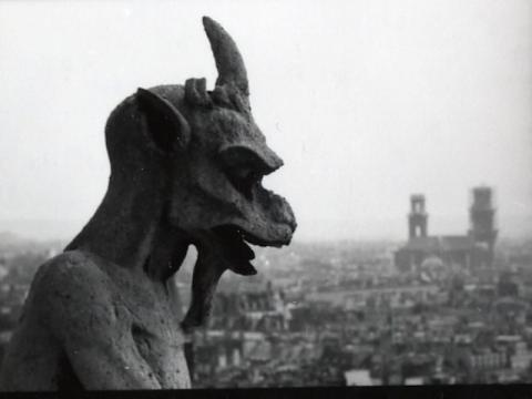 Notre Dame gargoyle