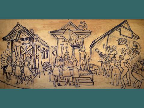 Terrance Osborne artwork sketch