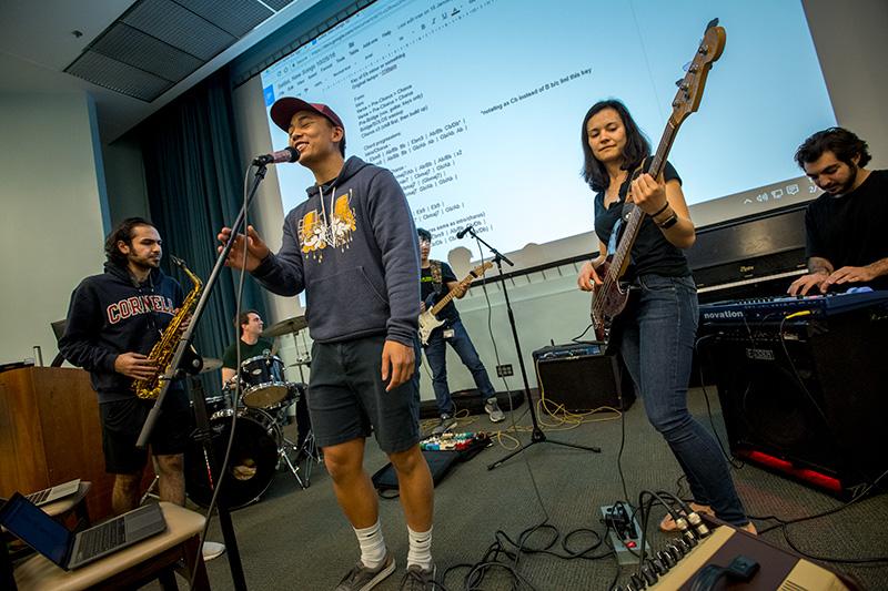 Med students find creative outlet in local music scene.