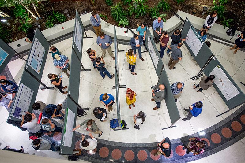 The two-day event showcases the diversity of health science-related research at Tulane. Researchers come together for annual health science poster presentations.