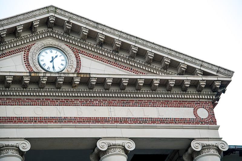 The second in an ongoing series of building portraits, Newcomb Hall is home base for the School of Liberal Arts.