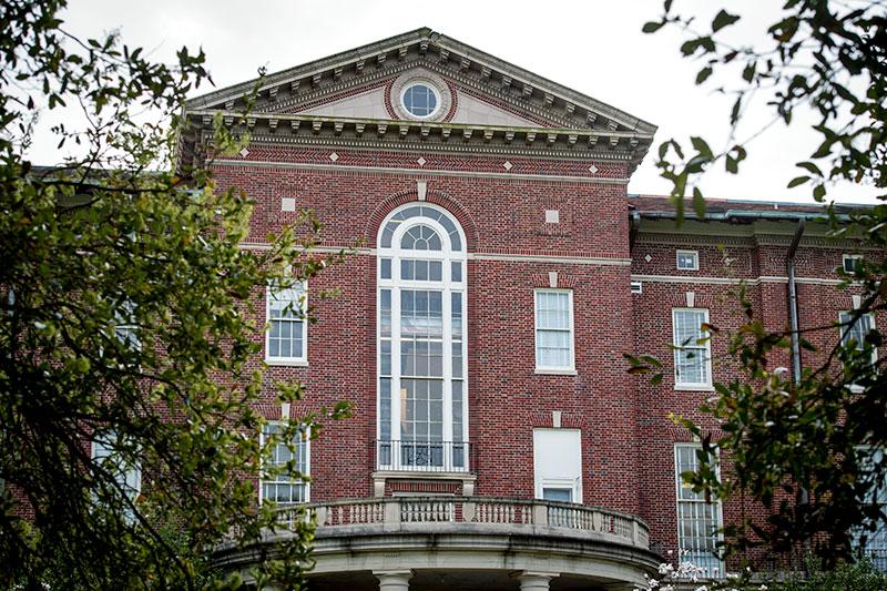 The second in an ongoing series of building portraits, Newcomb Hall is home base for the School of Liberal Arts.