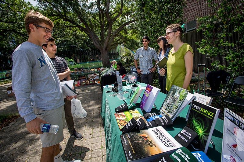 Earth Day celebrations kick off in Pocket Park.