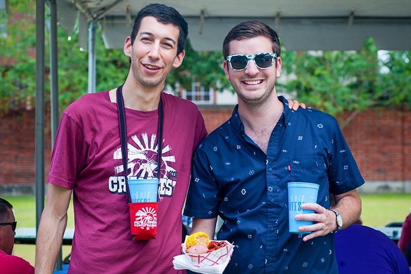 Students, alums and crawfish fans alike flocked to Crawfest over the weekend. 