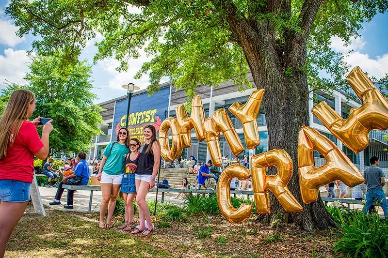 Students, alums and crawfish fans alike flocked to Crawfest over the weekend. 