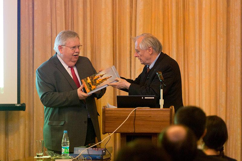 Ambassador Tefft and William C. Brumfield