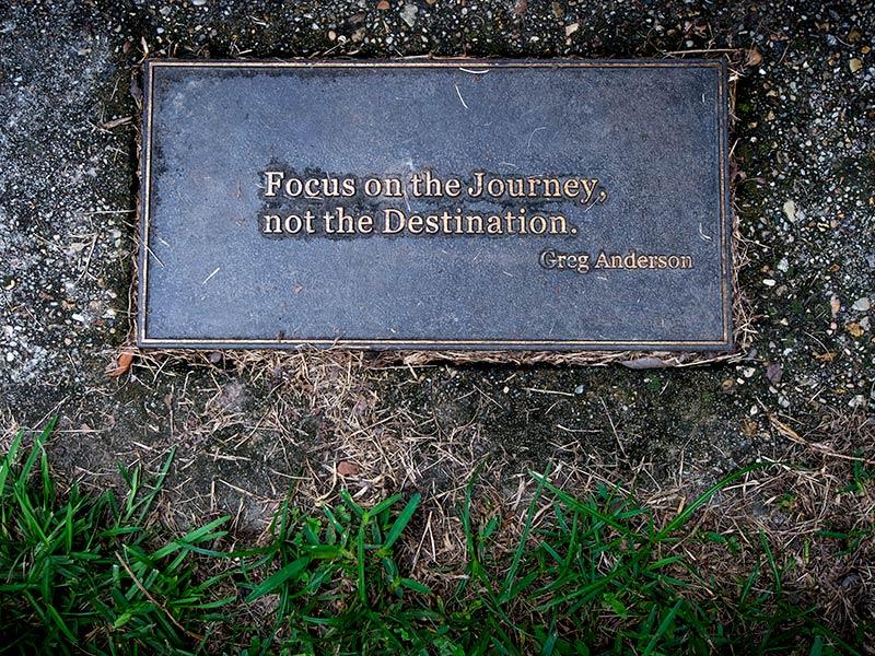 The Labyrinth in Audubon Park is a space for relaxation and contemplation.