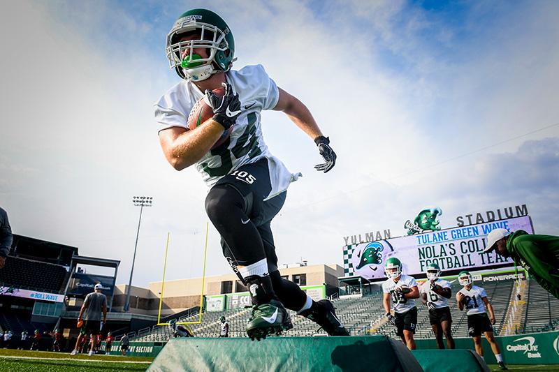 Green Wave football season begins with the start of training camp.