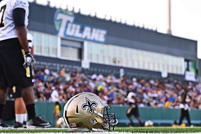 New Orleans Saints Training Camp Heads To Yulman Stadium | Tulane ...