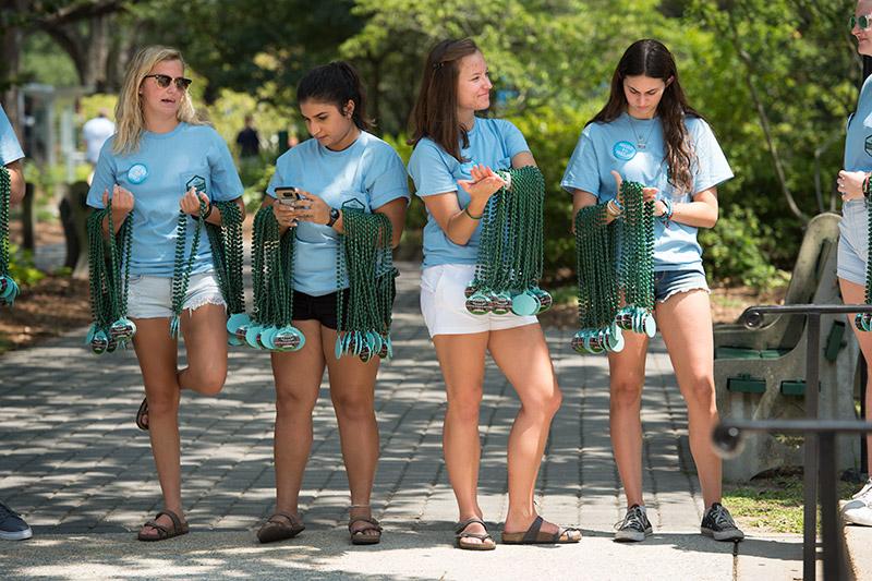 Orientation activities acquaint first-year students to life at Tulane.