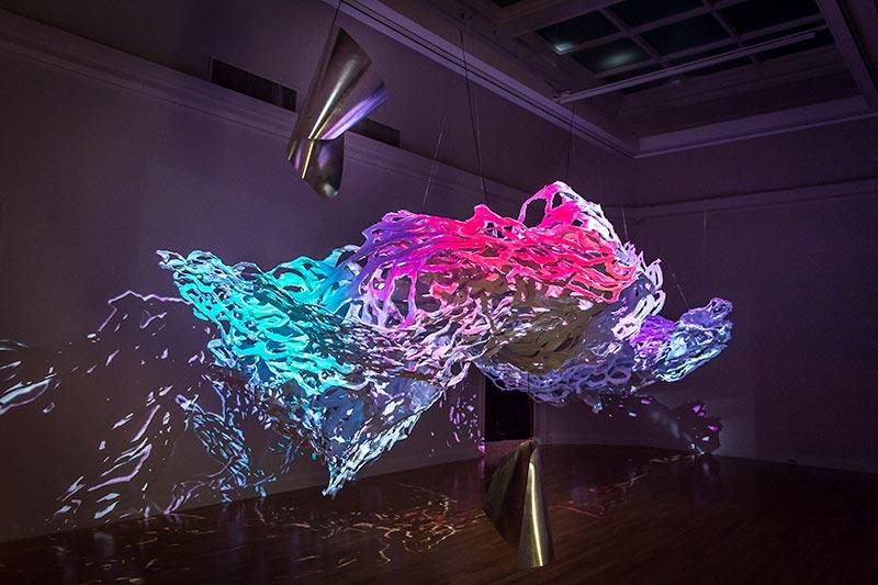Light, sound and sculpture mix in Carroll Gallery exhibit | Tulane ...